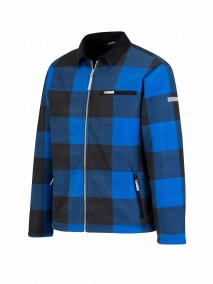 Houthakkers Fleece Vest (Lumberjack) Kobalt Blauw - LONDON