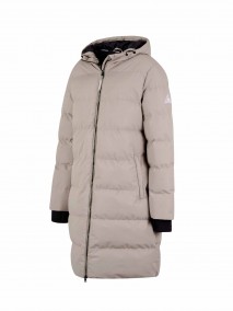 BJØRNSON Thordis Winterjas Dames Warm Gewatteerd - Beige