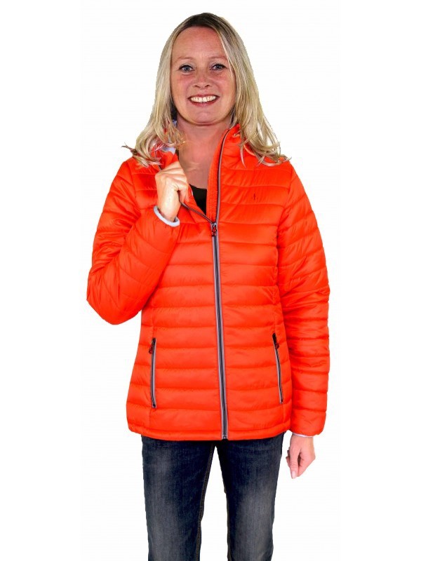 eerste golf Taille Winterjas dames oranje kopen? - Bjornson.nl - €49,95