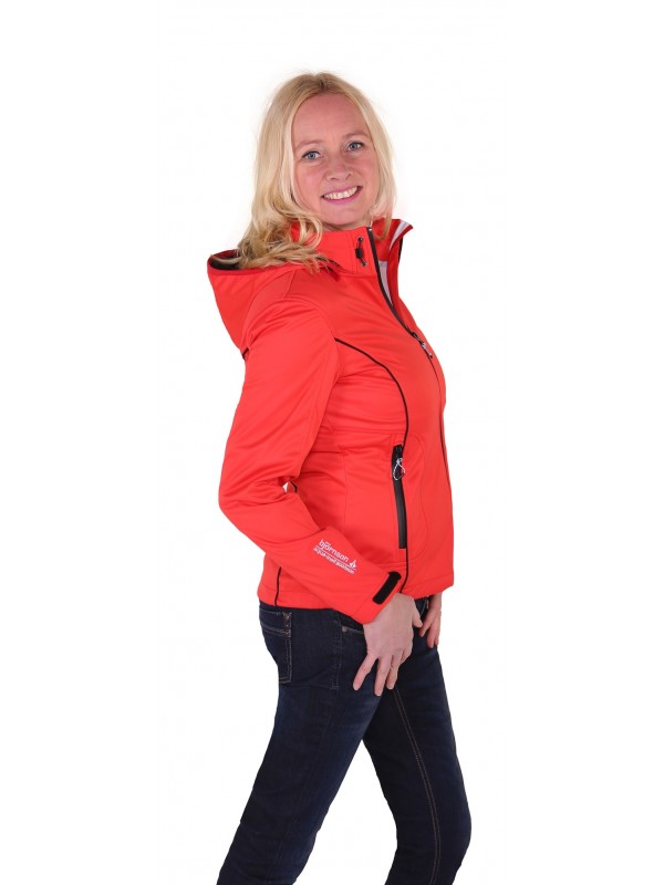 Bloesem Wereldvenster nieuws Softshell jas dames rood kopen? - Bjornson.nl - €49,95